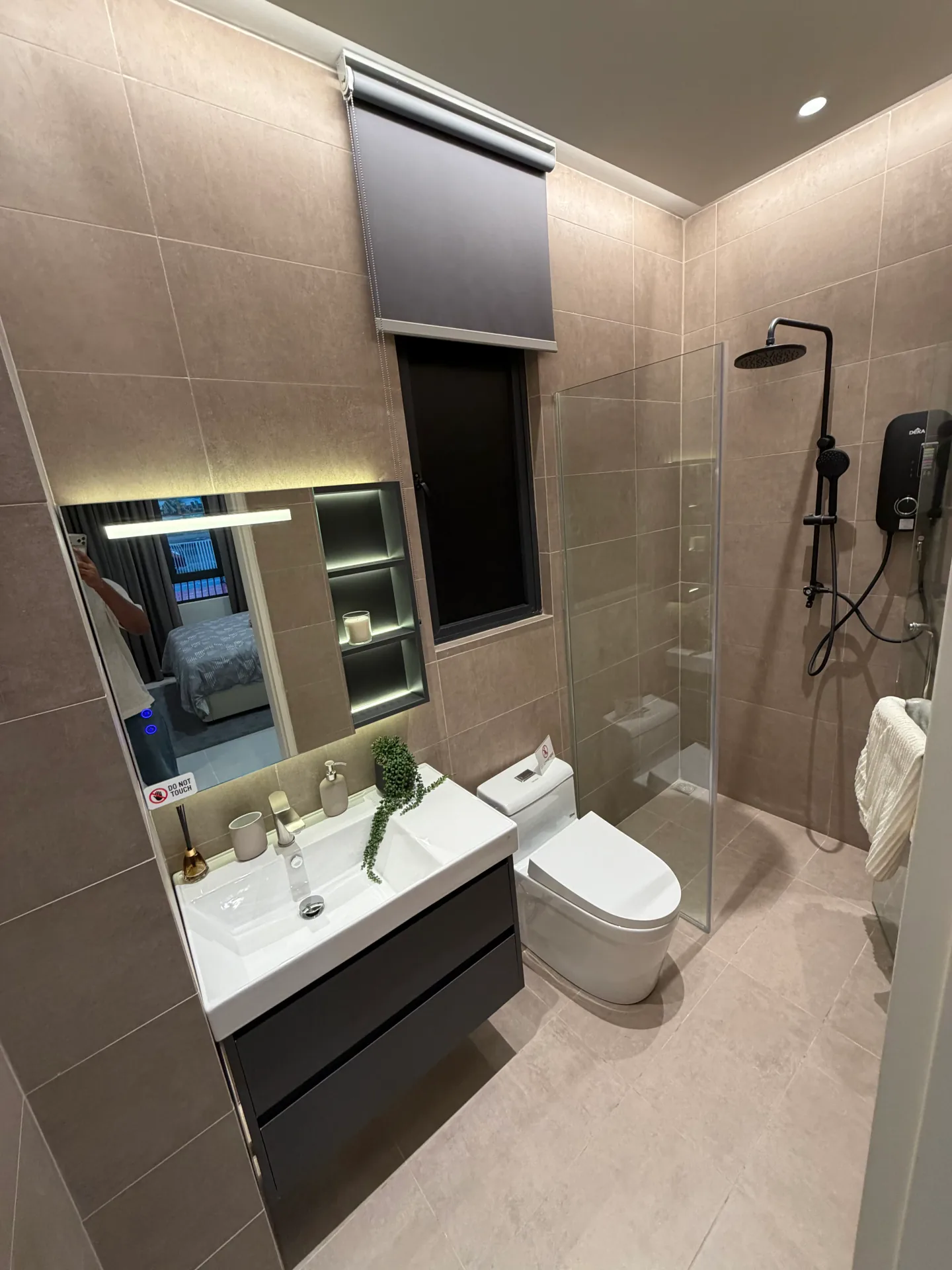 Showroom bedroom interior
